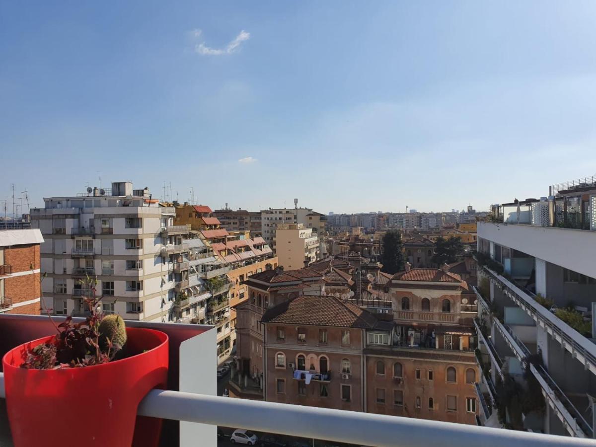 Penthouse 41 In Trastevere With Big Terrace Roma Eksteriør bilde